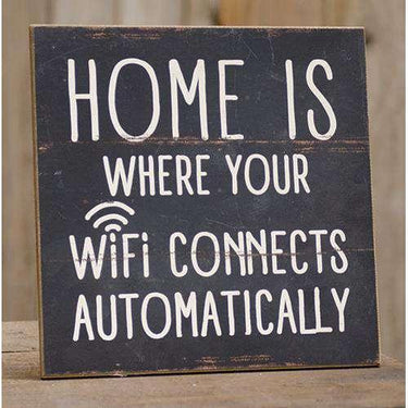 Wifi Connects Sign - The Fox Decor